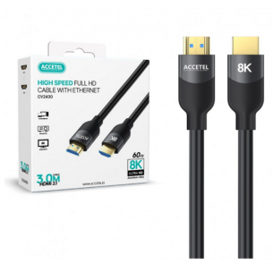 Cable Accetel HDMI-HDMI 2.1...