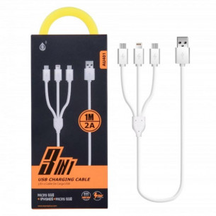 Cable ONE PLUS 3 en 1 USB...