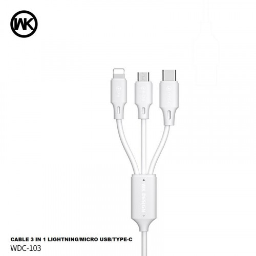 Cable Compatible 3 en 1 WEKOME...