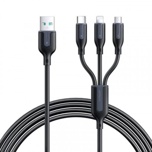 Cable Compatible Joyroom 3-en-1 USB-A...