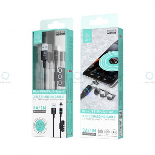 Cable Imán IKREA 3 en 1...