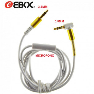 Cable Jack M 3.5mm a Jack M...