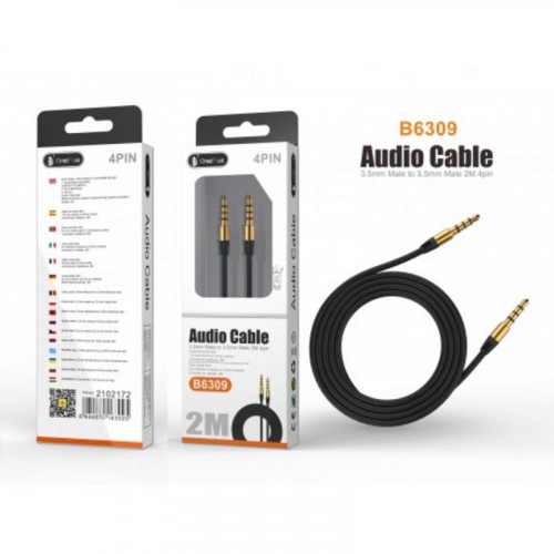 Cable ONE+ Jack Macho 3.5 a Jack...