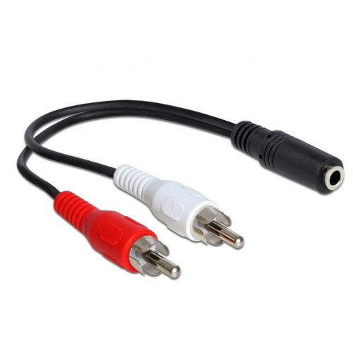 Cable Jack Hembra a 2RCA Macho 0.20cm