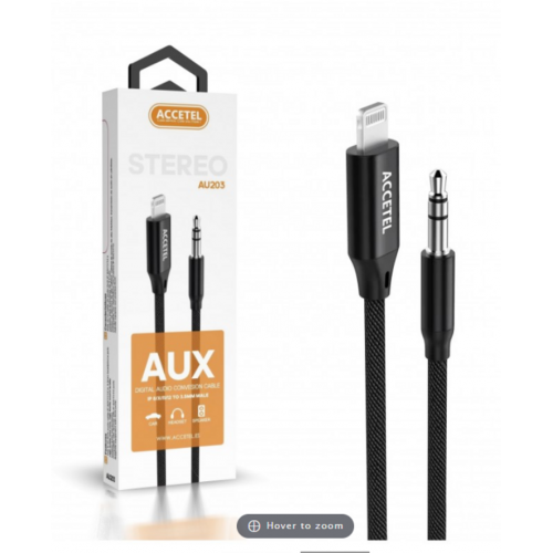 Cable Audio Accetel Jack 3.5mm a...