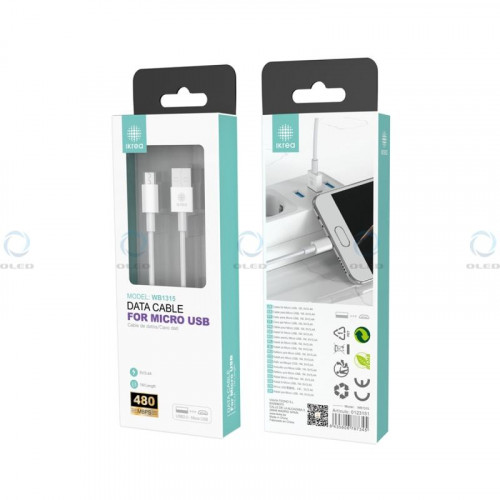 Cable de Datos Ikrea Micro USB...