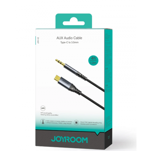Cable Joyroom Adaptador de Audio Tipo...