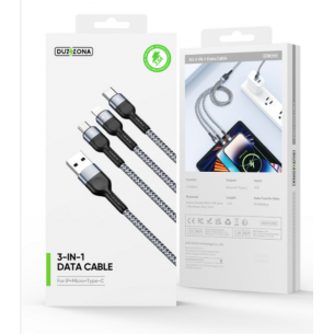 Cable DUZZONA A3-01 3 en 1...