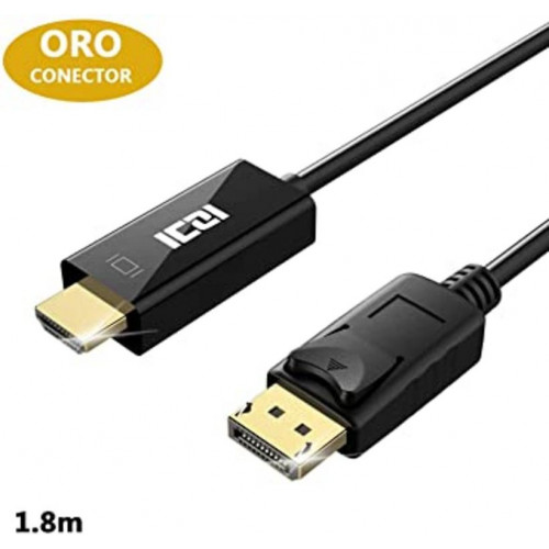 Cable DisplayPort a HDMI Macho 1.8m