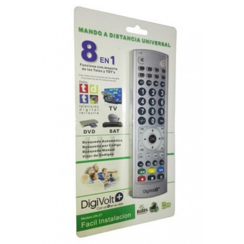 Mando TV Digivolt+ Universal 8 en 1