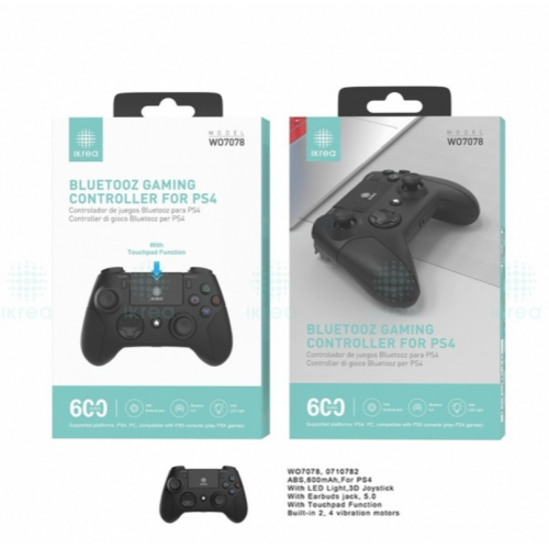 Mando Inalámbrico Ikrea para PS4 con...