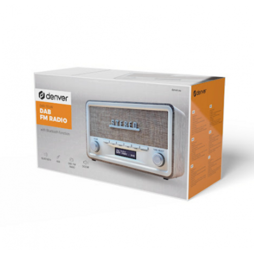 Radio Denver Bluetooth DAB+/FM 2x20W...