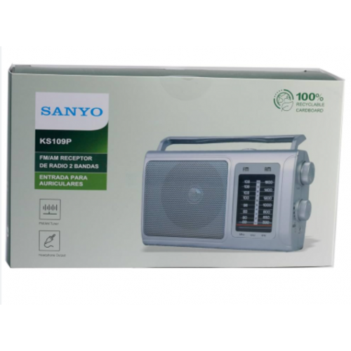 Radio Analógica Sanyo de Sobremesa...