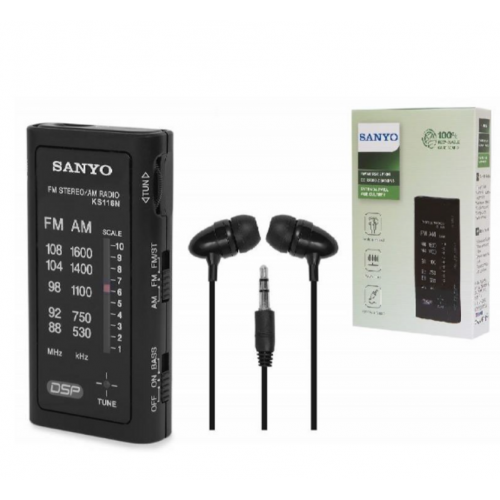 Radio Receptor Sanyo FM/AM...