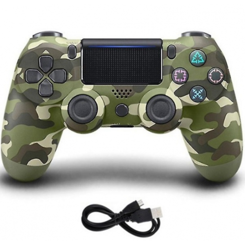 Mando Compatible PS4 Azul Camuflaje