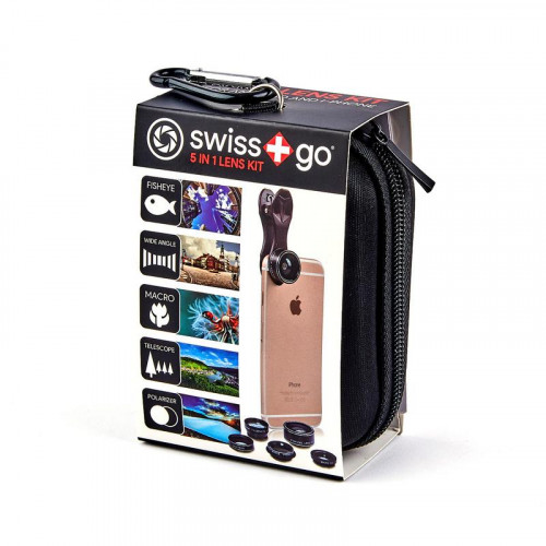 Lente Swiss+Go Kit 5 en 1 para Móvil...