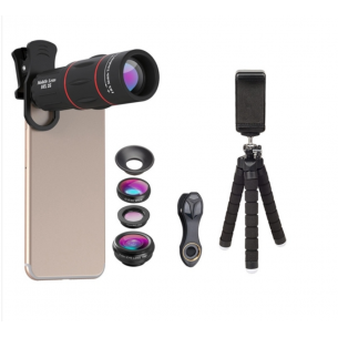 Kit de Lentes APEXEL 4 en 1...