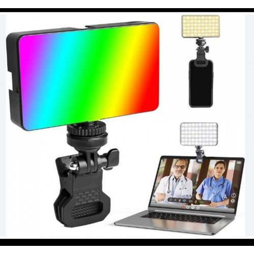 Luz de Pinza LED Recargable Ambiental...