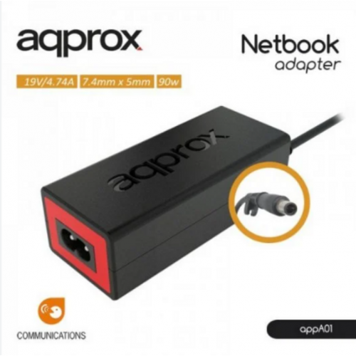 Cargador Approx Portátil HP 7.4mmx5mm...