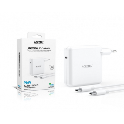 Cargador Portátil Accetel USB-C PD...