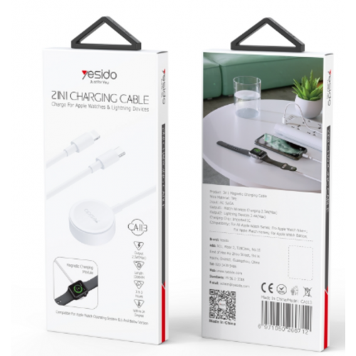 Cargador de Reloj Yesido para Apple...