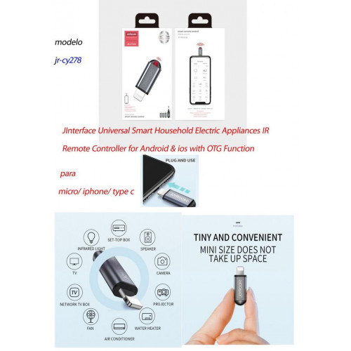 Mando Remoto Joyroom para Android y...