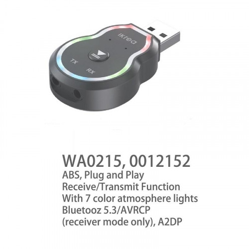 Adaptador Ikrea Bluetooth 2 en 1...