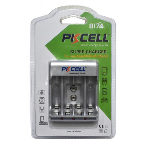 Cargador para Pila AA/AAA/9V Kingcell