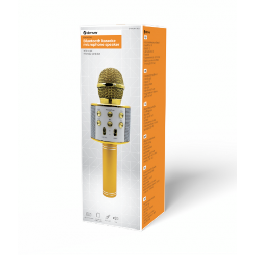 Micrófono Denver KMS-20GO Oro