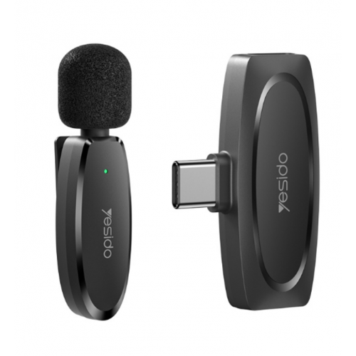 Micrófono Lavalier Yesido Inalámbrico...