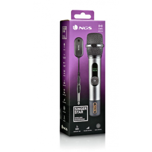 Micrófono Inalámbrico NGS Singerstar,...