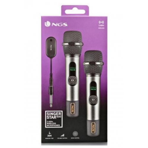 Micrófonos Inalámbricos NGS Wireless...