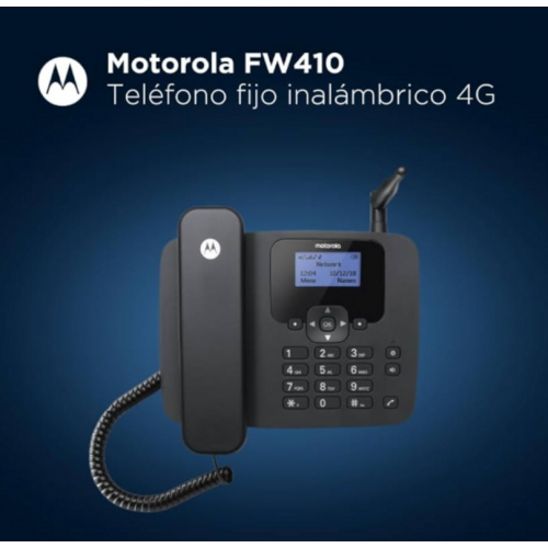 Teléfono Fijo Inalámbrico Motorola...