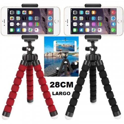 Trípode Flexible para Móvil, Largo 28cm