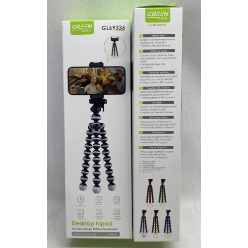 Trípode Flexible Greenlyca 360...