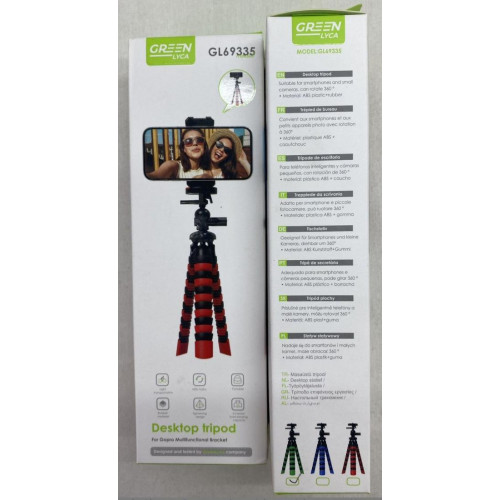 Trípode Greenlyca Flexible 360 Grados...