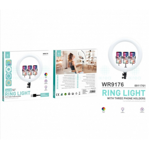 Aro de Luz LED IKREA RGB Multicolor...