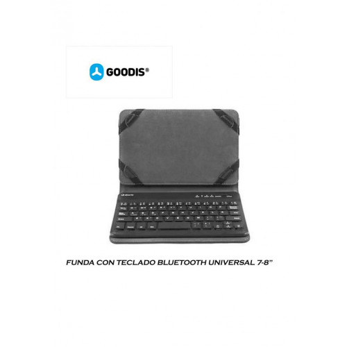 Funda con Teclado Bluetooth Goodis...