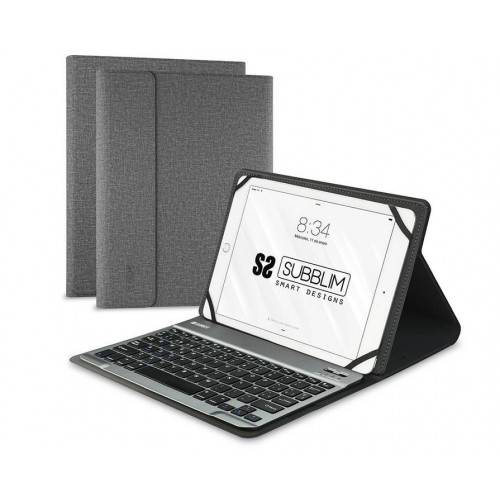 Funda con Teclado Bluetooth Español...