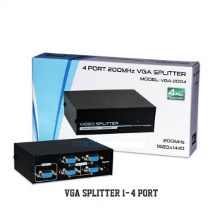 Splitter VGA de 4 Puertos...