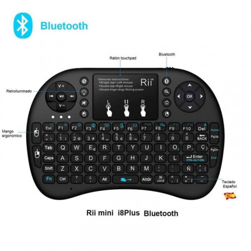 Mini Teclado Bluetooth Universal con...