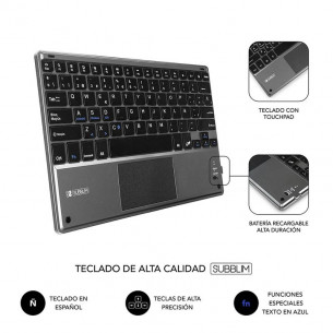 Teclado Bluetooth Universal...