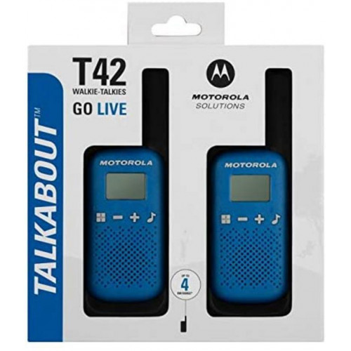 Walkie Talkie Motorola T42 Pack de 2