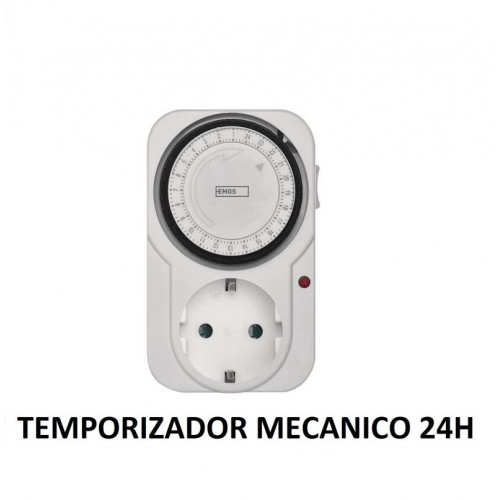 Enchufe Temporizador Mecánico 24H...