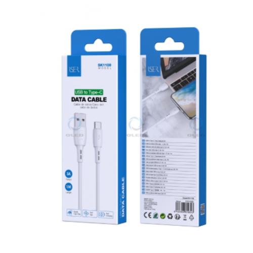Cable de Datos Iser PVC USB A Type-C...