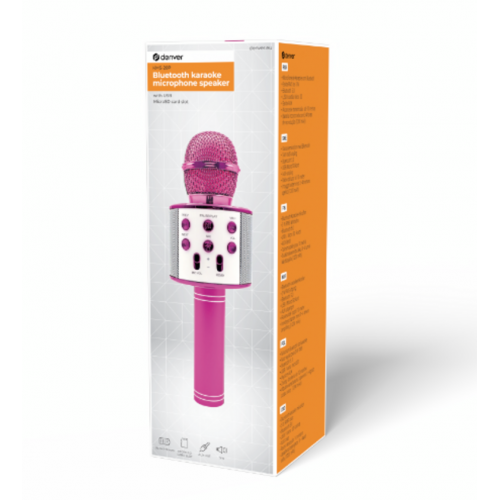 Micrófono Denver KMS-20PM Rosa