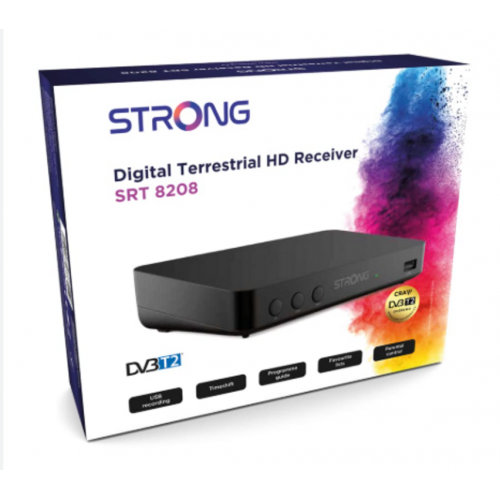 Decodificador TDT Strong DVB-T2 HDMI...