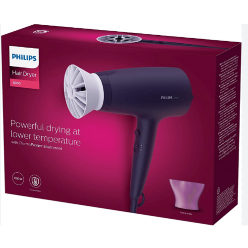 Secadora de Pelo Serie 3000 Philips...