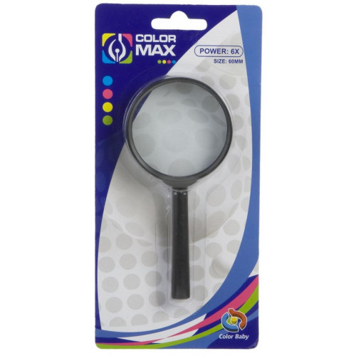 Lupa COLOR MAX 60mm Negra