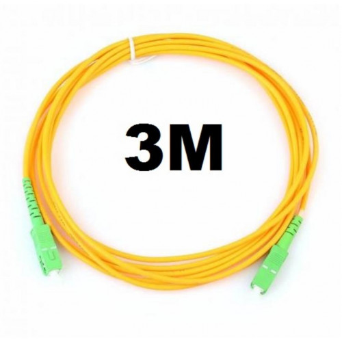 Cable Fibra Óptica 3 Metros SC/APC a...